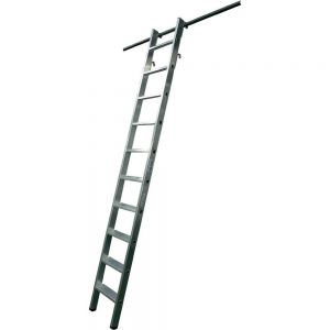 Стеллажная лестница Krause Stabilo с двумя парами крюков, 6 ступеней 125163